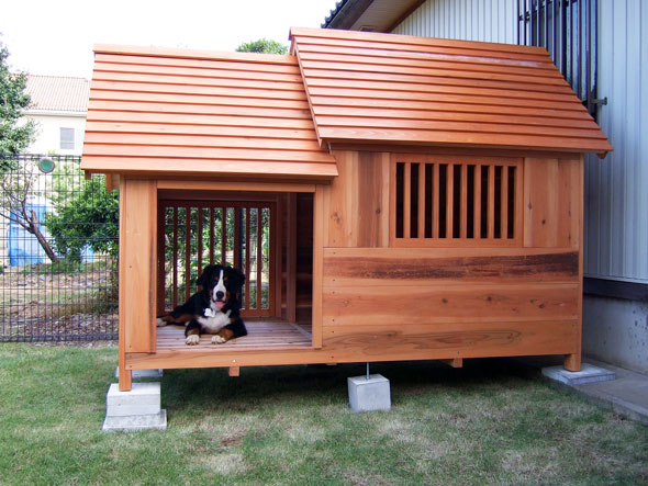 国産天然木製の犬小屋専門店 犬小屋制作工房Ｋ